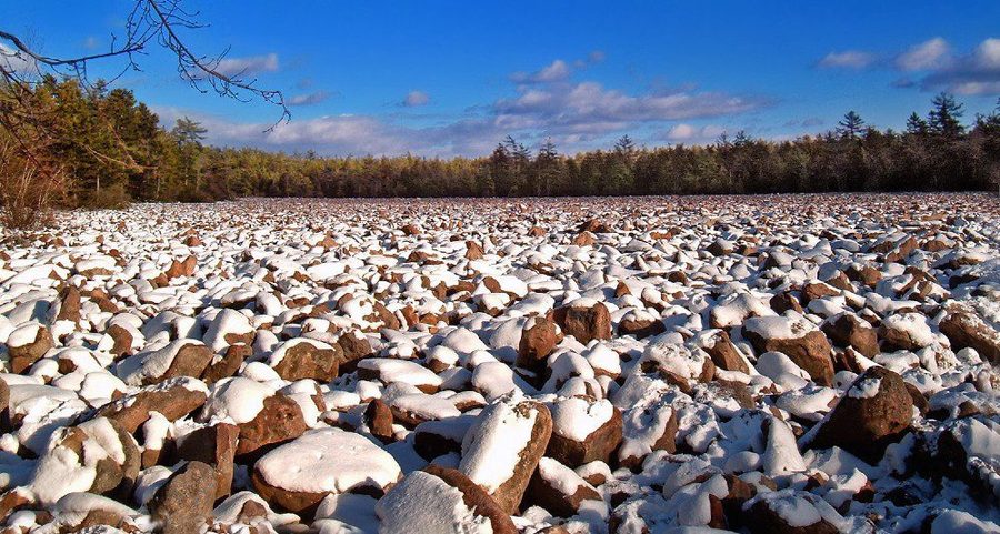 Explore the Boulder Field at Hickory Run State Park