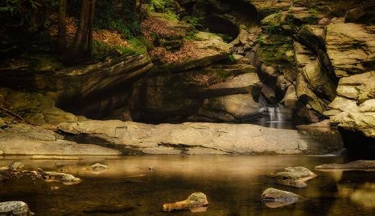 Relax at Seven Tubs Recreation Area in Pinchot State Forest